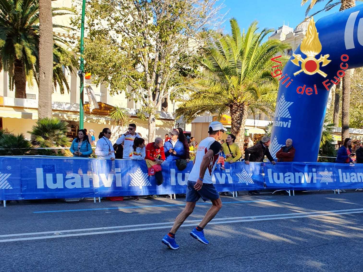 Ottima prestazione del VVF Francesco Cimino  alla Zurich Marathon Málaga 2019