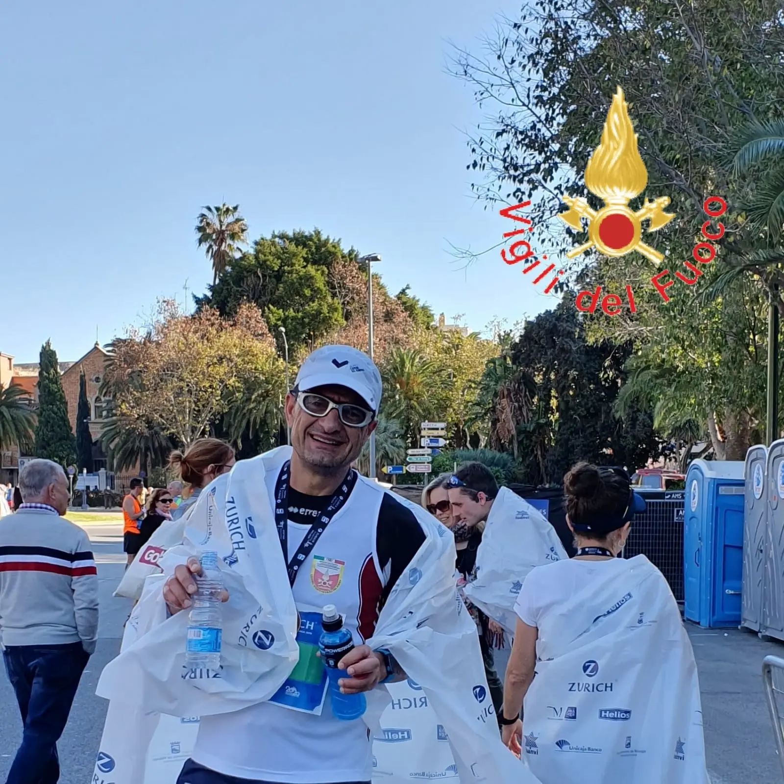 Ottima prestazione del VVF Francesco Cimino  alla Zurich Marathon Málaga 2019