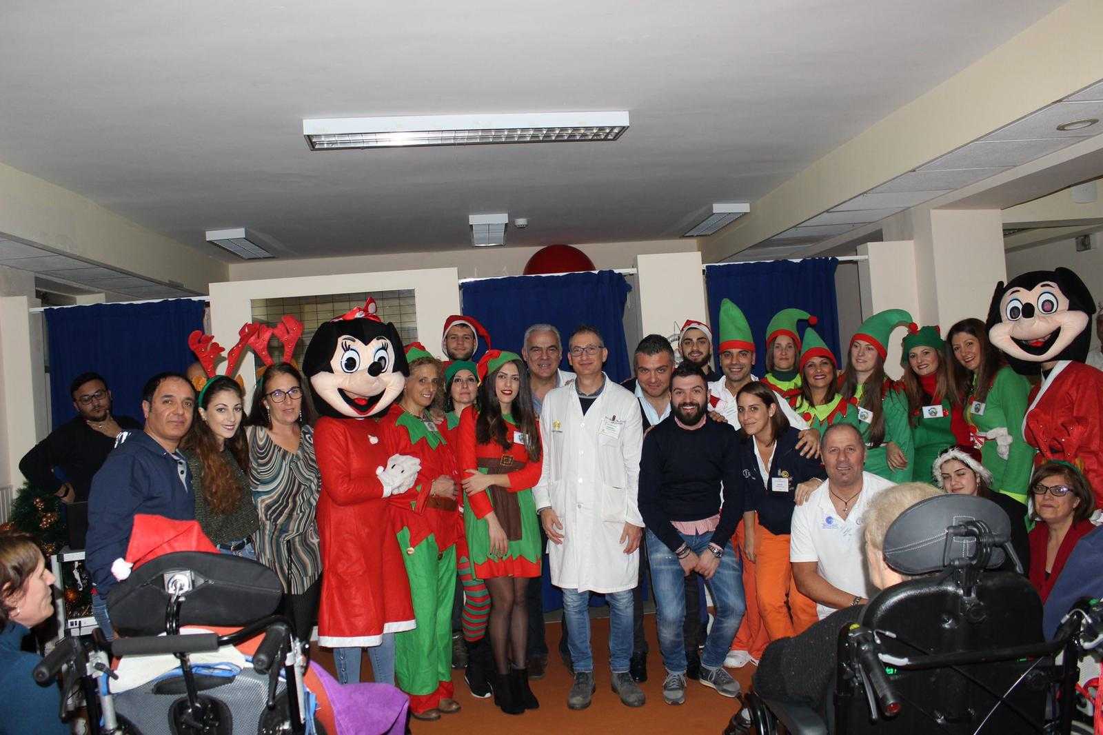 Note di Natale, grande festa al Centro Clinico San Vitaliano di Catanzaro