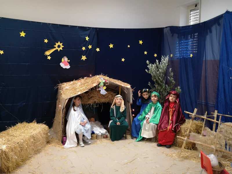 Presepe vivente nella Scuola dell'Infanzia dell'I.C. Catanzaro Nord Est Manzoni