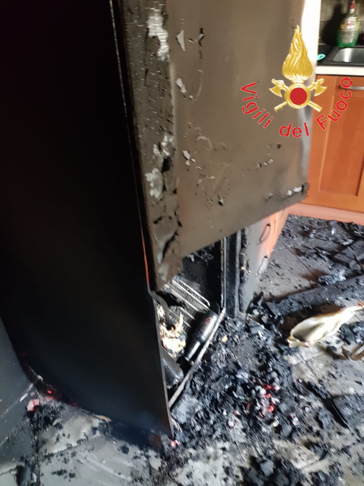 Catanzaro. Rogo in abitazione nel quartiere Lido, intervento dei VVF