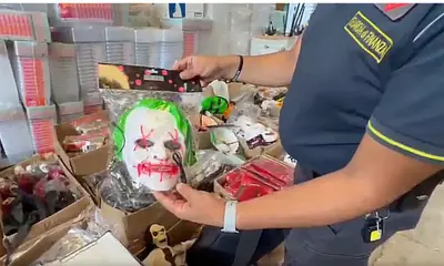 Halloween, maxi sequestro di prodotti contraffatti e non sicuri nel Catanese