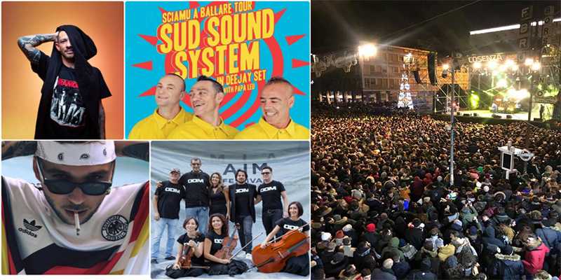 Megaconcerto di capodanno 2020 a Catanzaro con gli Odm, Briga, Nesli e i Sud Sound System!