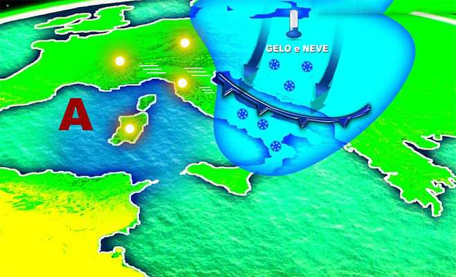 Meteo: Weekend, colata d'Aria Polare. Ecco le Previsioni su Nord Centro Sud e Isole