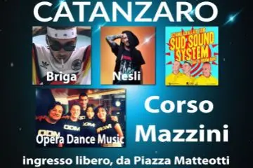 Capodanno-Catanzaro: con i Sud Sound System & Bag a Riddim band,  Briga, Nesli e gli Odm!