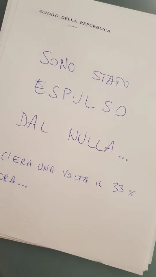 Gianluigi Paragone: Sono stato espulso dal nulla