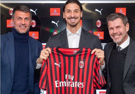 Riecco Zlatan Ibrahimovic RossoNero