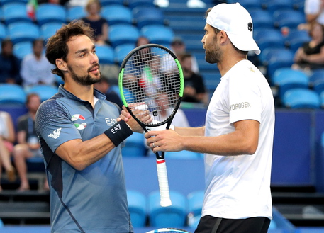 Tennis: Atp Cup, l'Italia batte la Norvegia e resta in corsa Fognini e Bolelli firmano il successo