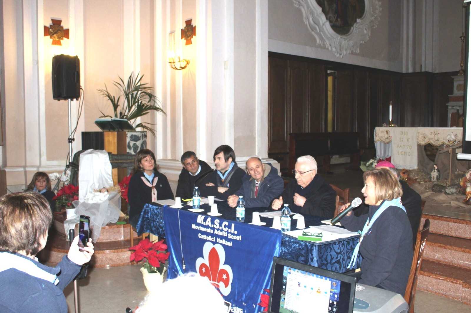 Ricordato don Pasquale Luzzo durante un incontro organizzato dal Masci nella Chiesa del Carmine