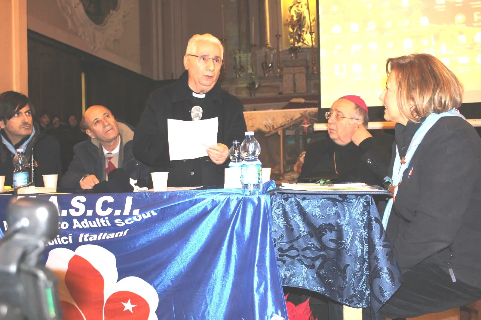 Ricordato don Pasquale Luzzo durante un incontro organizzato dal Masci nella Chiesa del Carmine