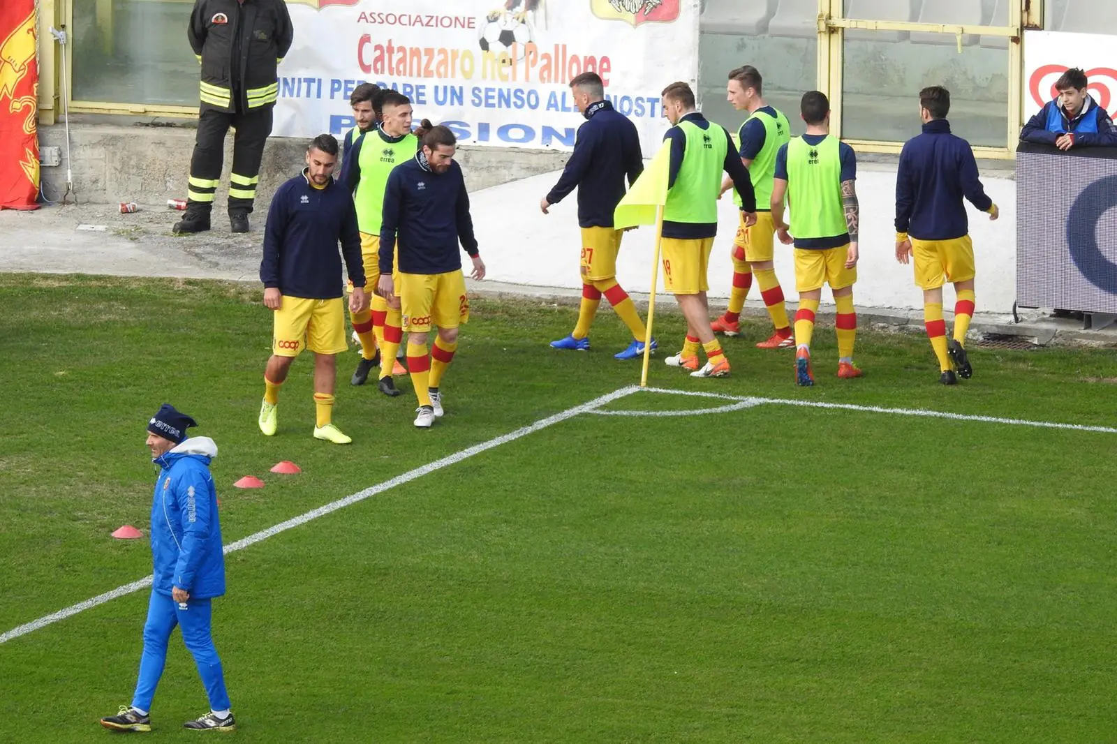 Calcio. Catanzaro-Bisceglie 2-1: il dopo partita col tecnico Grassadonia e Nicoletti