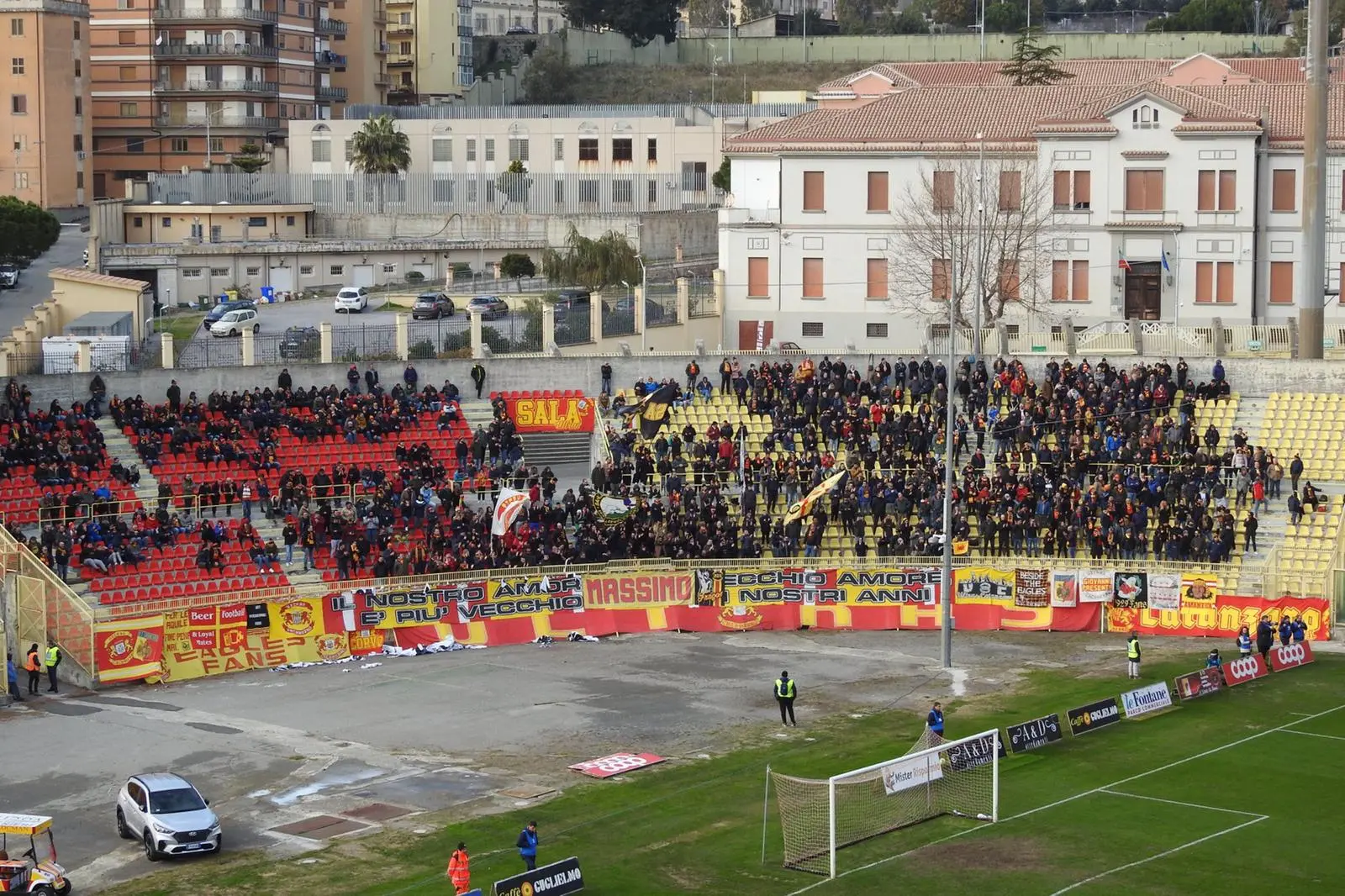 Calcio. Catanzaro-Bisceglie 2-1: il dopo partita col tecnico Grassadonia e Nicoletti