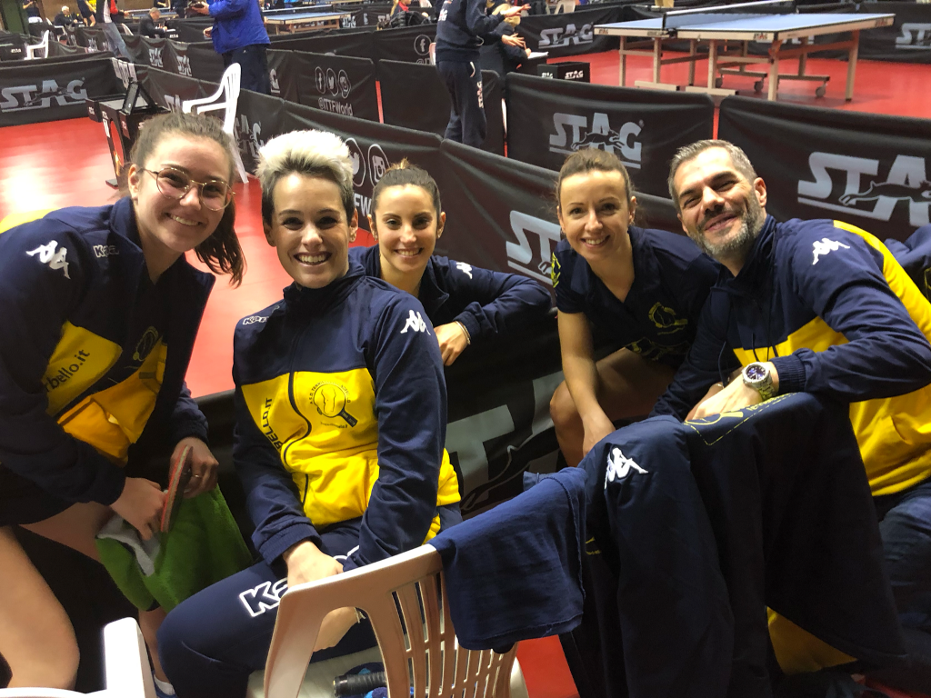 Tennistavolo Norbello: terzo posto in Coppa Italia femminile