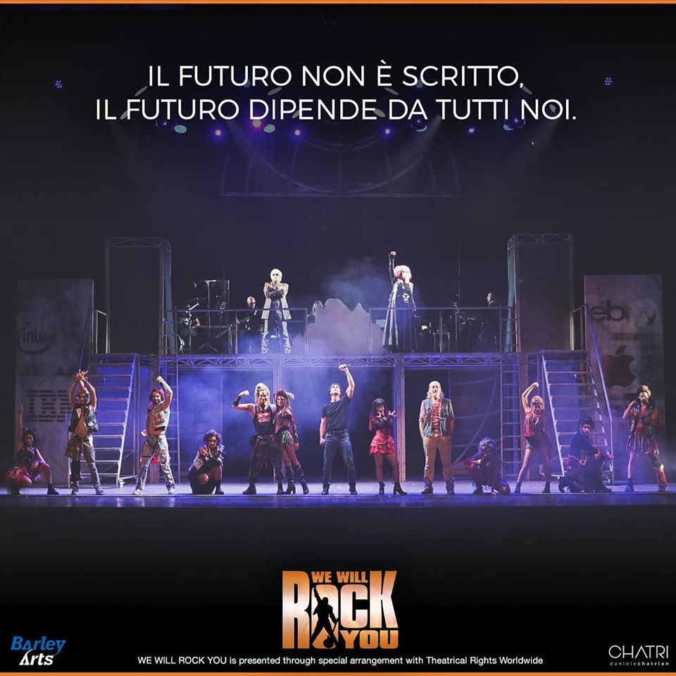 Il musical originale dei Queen, “We Will Rock You”,  Il 12 febbraio al Teatro Rendano di Cosenza