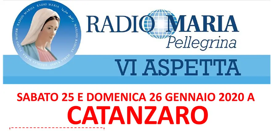 Radio Maria “pellegrina“ a Catanzaro