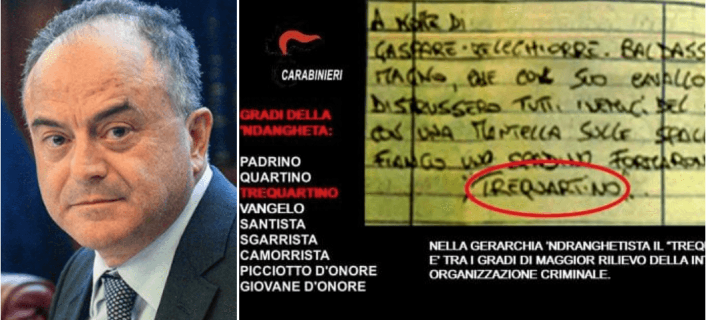 Ndrangheta Nicola Gratteri Un Morto Che Cammina Come Lo Erano Falcone E Borsellino Infooggi It Il Diritto Di Sapere