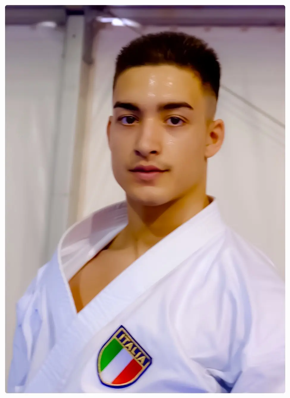 Barreca Mirko al suo 3° Campionato Europeo individuale specialità Kata categoria Under 21