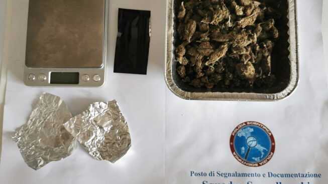 Capistrano Droga: marijuana nascosta in barattolo per detersivo, arresto