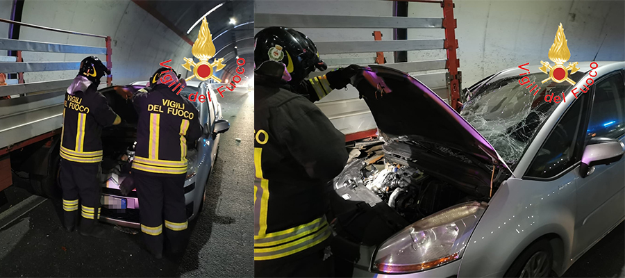 Catanzaro. Incidente stradale SS106/varA due feriti uno è grave, intervento dei VVF