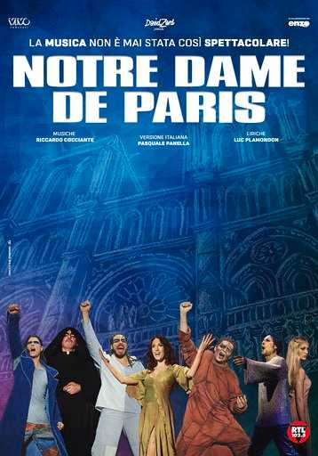 A Reggio Calabria dall’11 al 13 marzo arriva il kolossal dei musical, Notre Dame de Paris