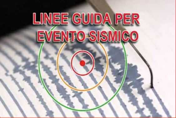 Sindaco, Marino, PROCIV e “Gli Angeli della Sila” Linee guida per evento sismico