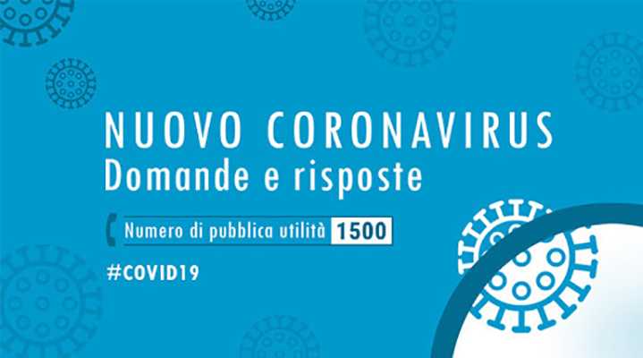 FAQ - Nuovo Coronavirus COVID 19