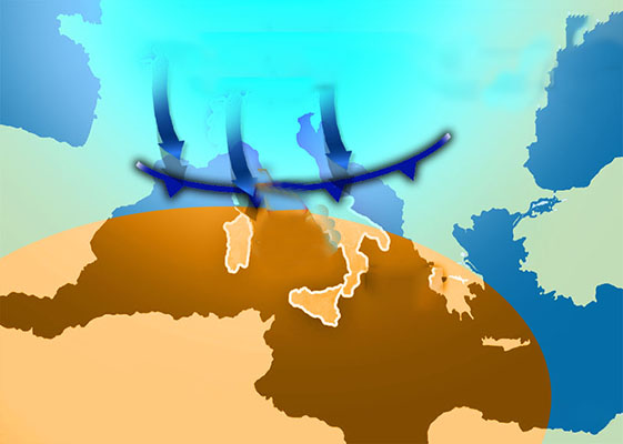 Meteo: Oggi Mite, poi Arriva un fronte freddo Polare. Ecco le previsioni su Nord, Centro Sud e Isole