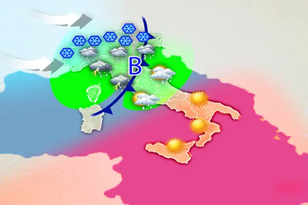 Meteo: Weekend, prima pioggia poi sole. Ecco Dove Pioverà e Dove ci sarà il Sole