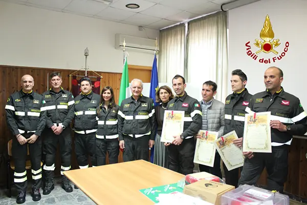 Cambio di guardia al comando vigili del fuoco di Catanzaro (Foto)