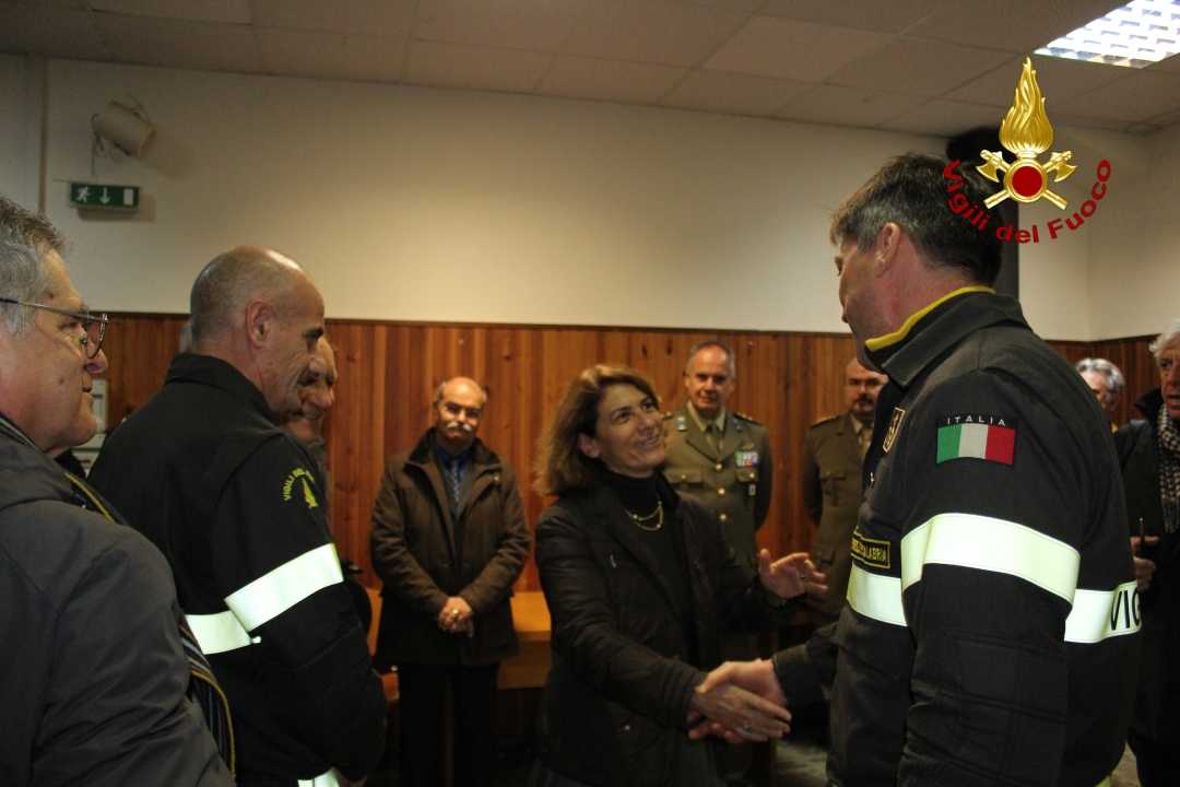 Cambio di guardia al comando vigili del fuoco di Catanzaro (Foto)