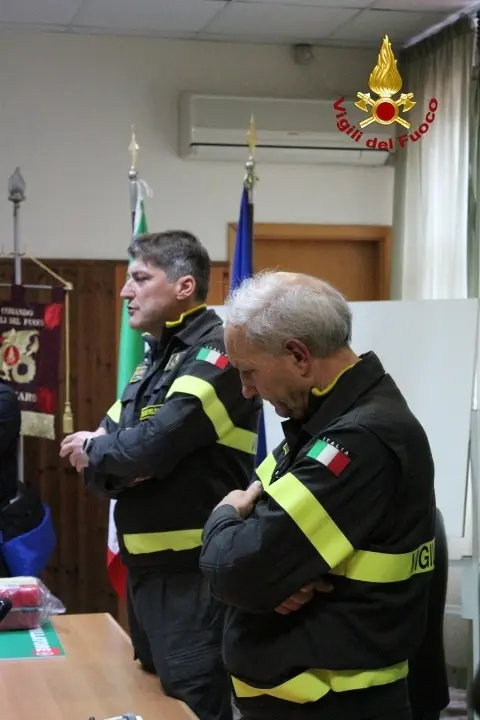 Cambio di guardia al comando vigili del fuoco di Catanzaro (Foto)