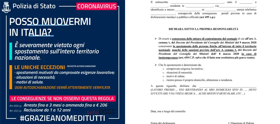 Coronavirus: Ps sui social, severamente vietati spostamenti #IORESTOACASA