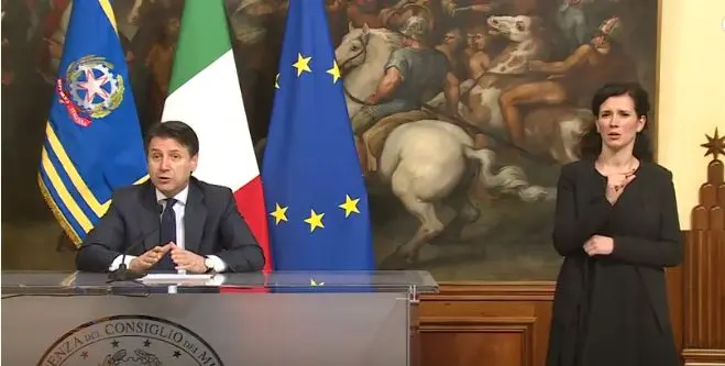 Coronavirus, Dichiarazioni del Premier Conte, diretta video 'Nuove Misure Covid-19'. 21-marzo