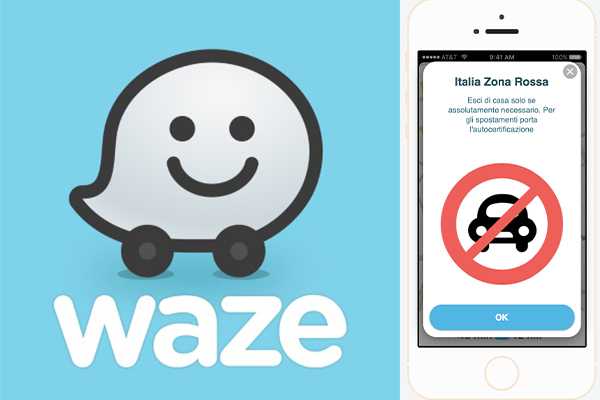 Covid-19. Waze invita con una nuova notifica tutti gli automobilisti italiani a restare a casa