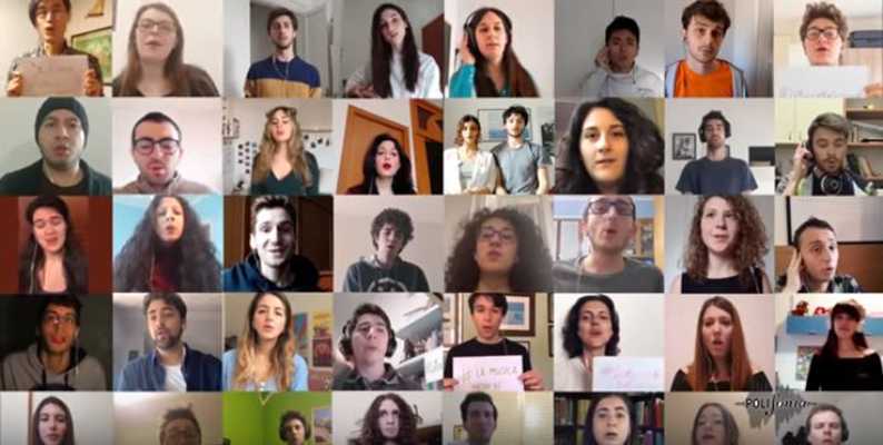 Al Politecnico di Milano gli studenti Cantano: "We are the World" (Video) #LaMusicaNonSiFerma
