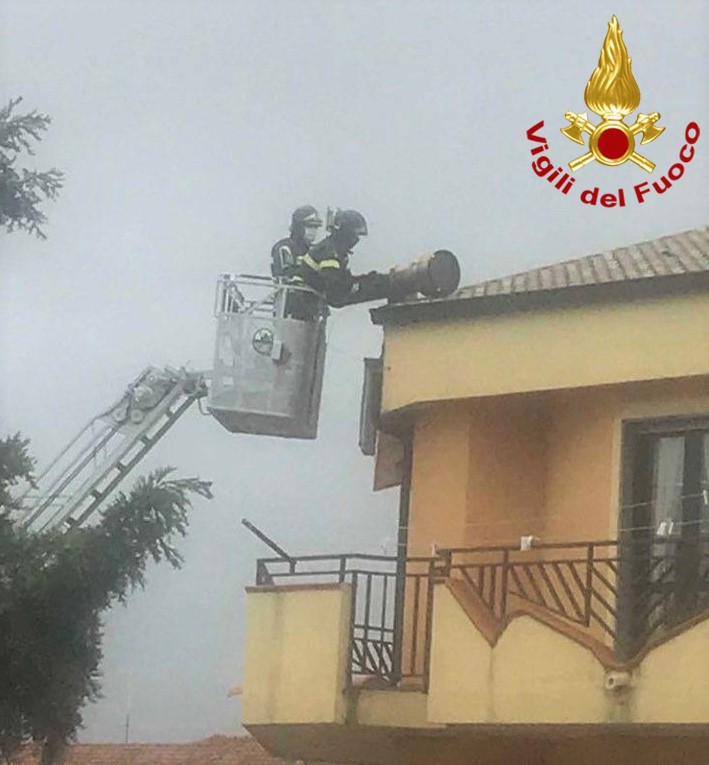 Maltempo: Crotone, numerosi interventi dei VVF. Ecco il bilancio