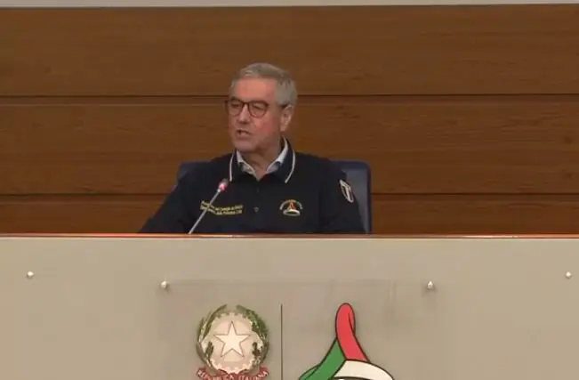 Diretta video Capo Dipartimento Borrelli. Protezione Civile. Bilancio emergenza Coronavirus