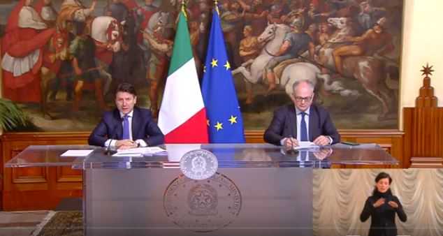 Premier Conte e Gualtieri. Nuovo decreto  (Diretta Video) 28 marzo