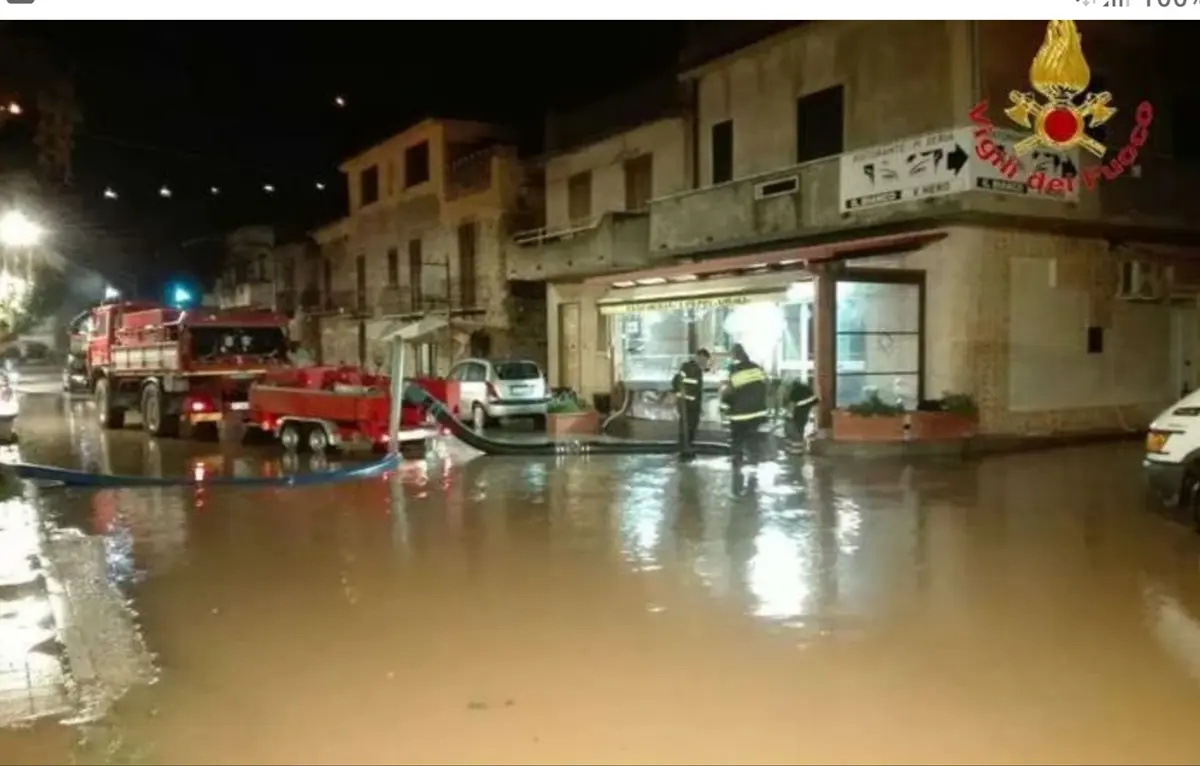 Maltempo: VVF, operativa tutta la notte. Danni e disagi nel Vibonese, si fa conta dei danni