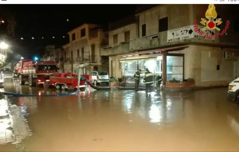 Maltempo: VVF, operativa tutta la notte. Danni e disagi nel Vibonese, si fa conta dei danni