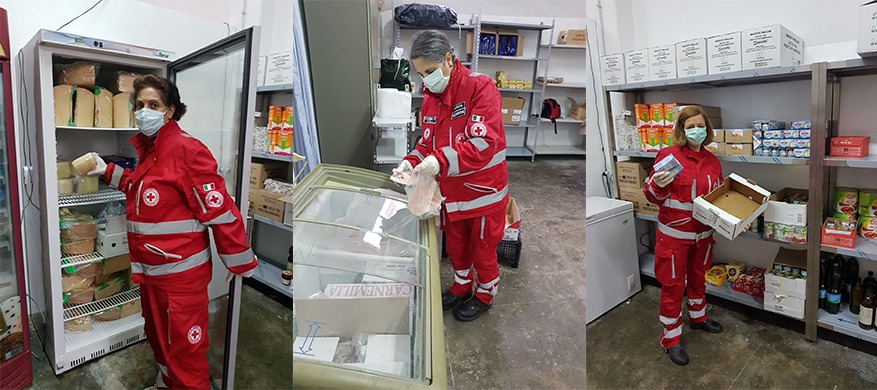 Anche a Castrovillari la Croce Rossa sostiene le famiglie