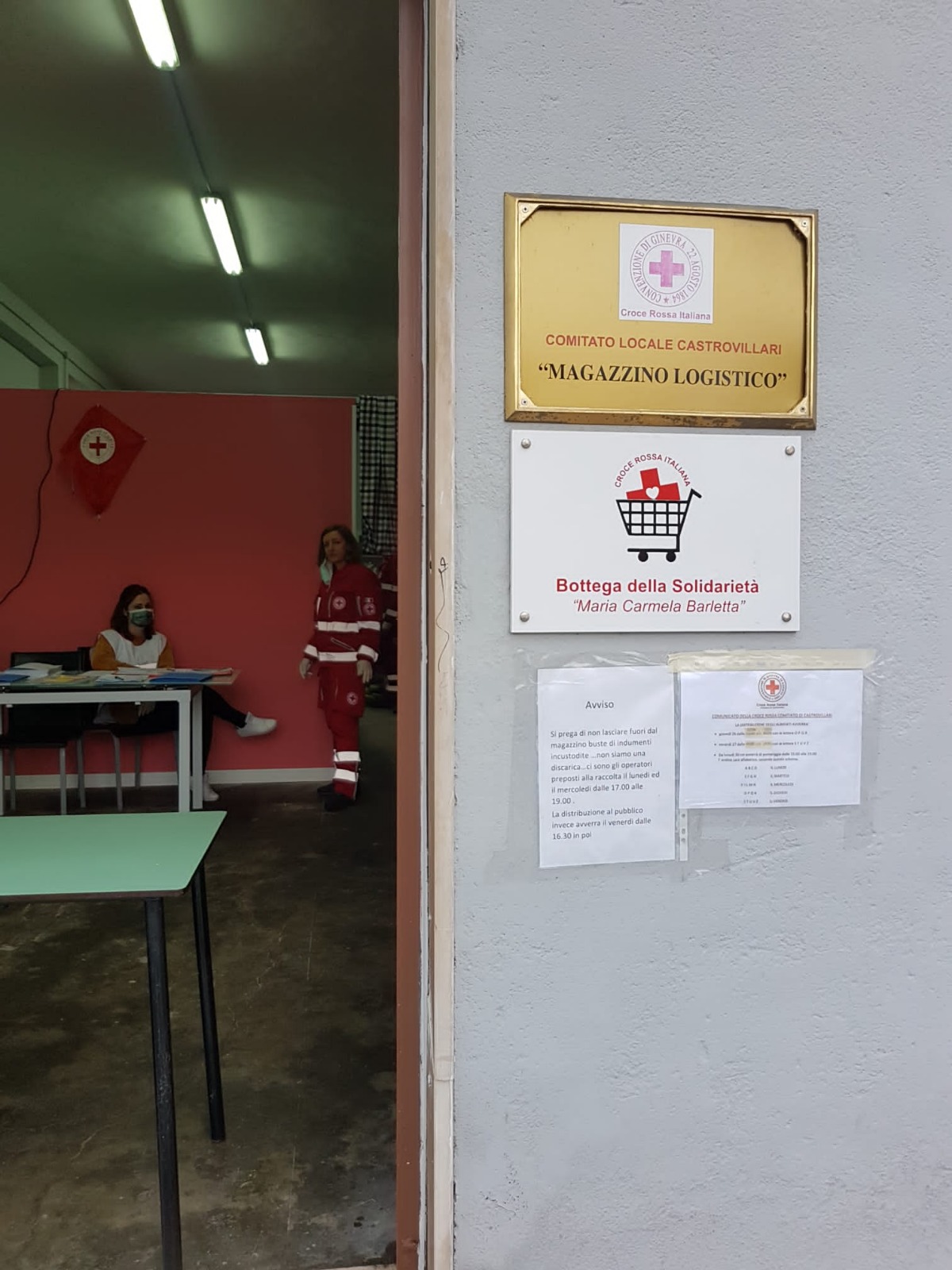 Anche a Castrovillari la Croce Rossa sostiene le famiglie