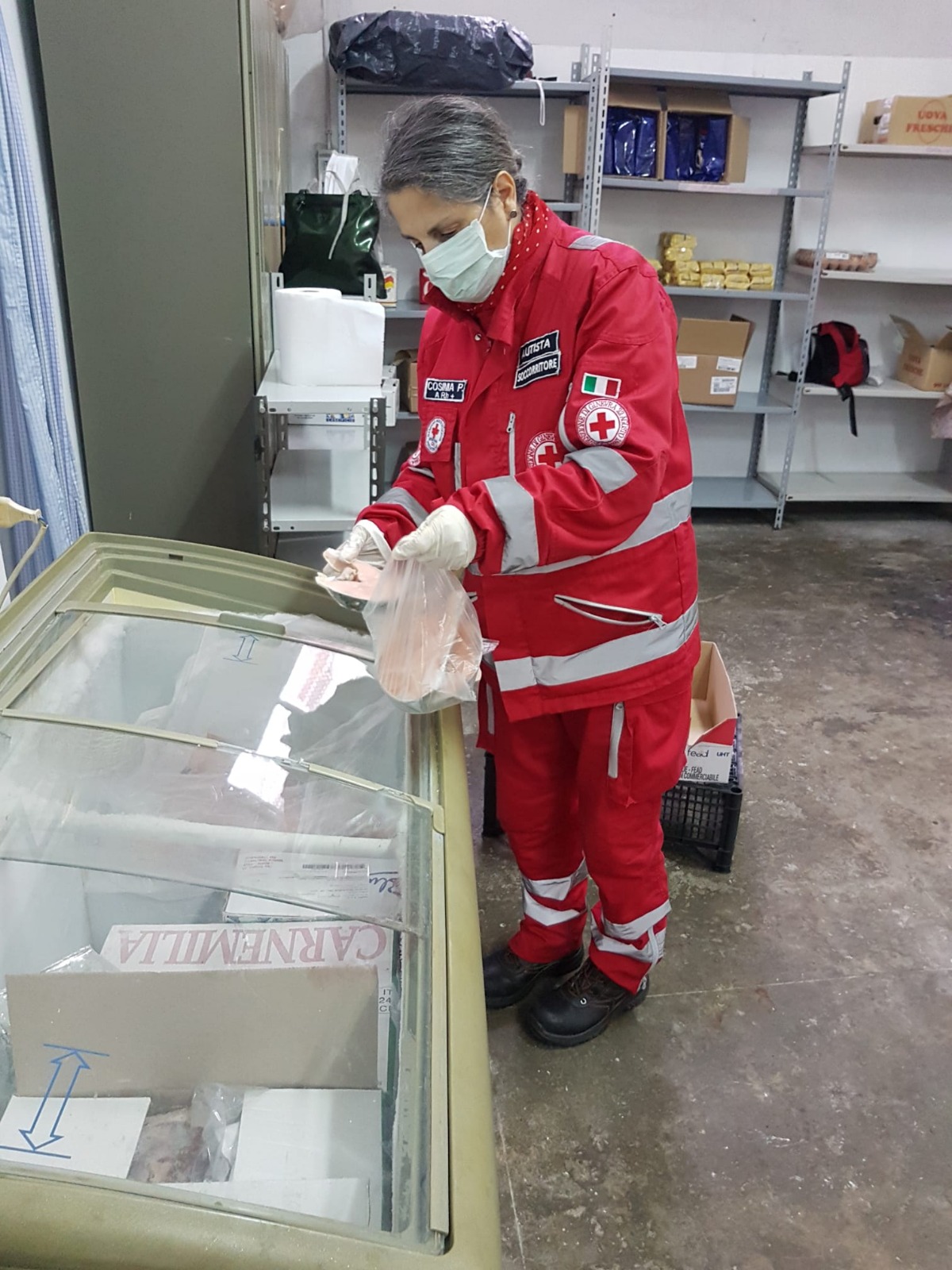 Anche a Castrovillari la Croce Rossa sostiene le famiglie