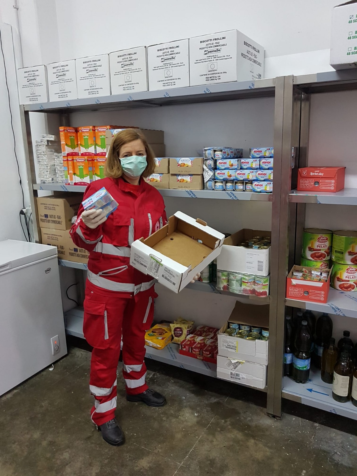 Anche a Castrovillari la Croce Rossa sostiene le famiglie