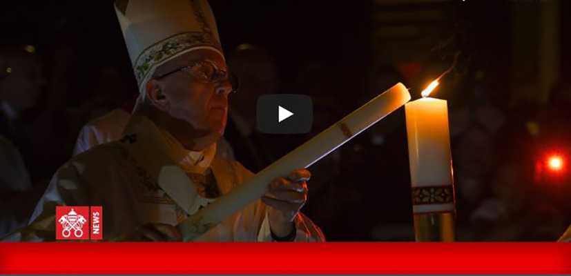 Il Papa: il Risorto ci dona il diritto ad una speranza nuova (Video integrale)