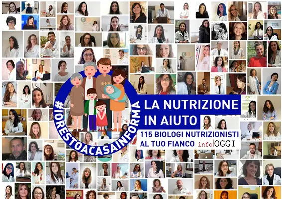 #iorestoacasainforma, consigli via social dei nutrizionisti