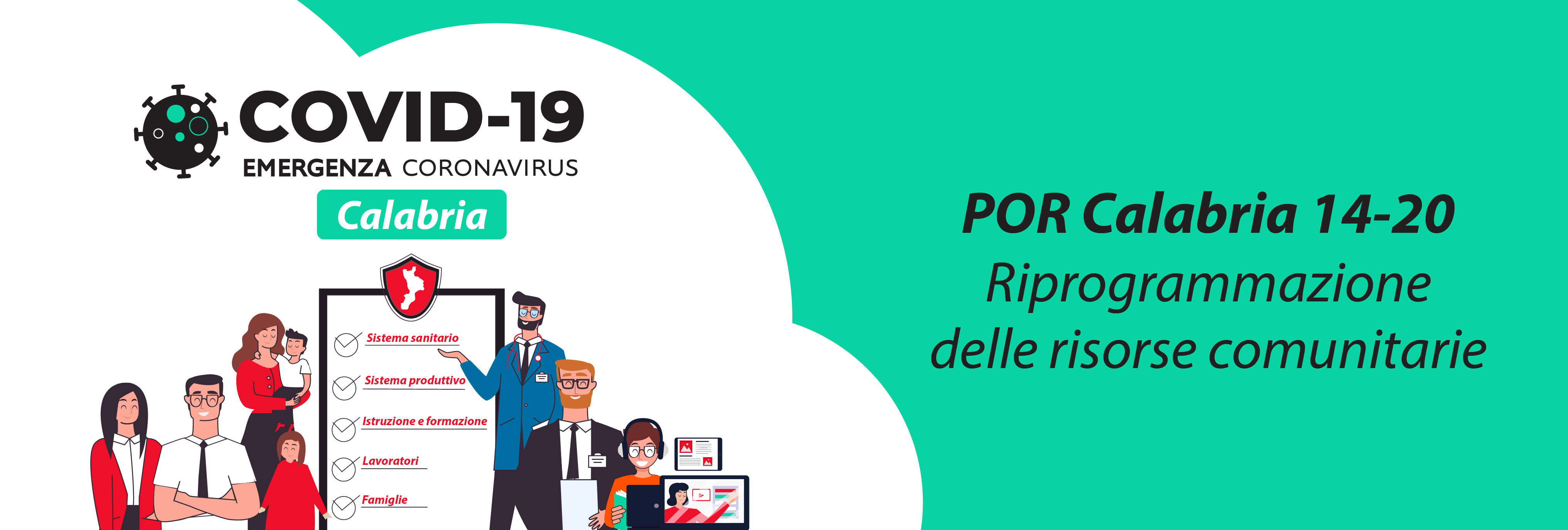 La giunta regionale dispone la rimodulazione del Por Calabria Fesr Fse 2014-2020