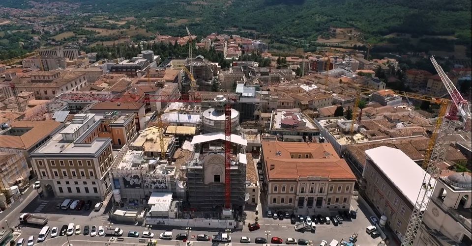 Goffredo Palmerini. Meraviglie dell’Aquila: la chiesa di Santa Maria del suffragio