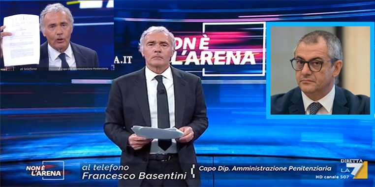 Massimo Giletti ha vinto: Basentini si dimette dal Dap (Video)