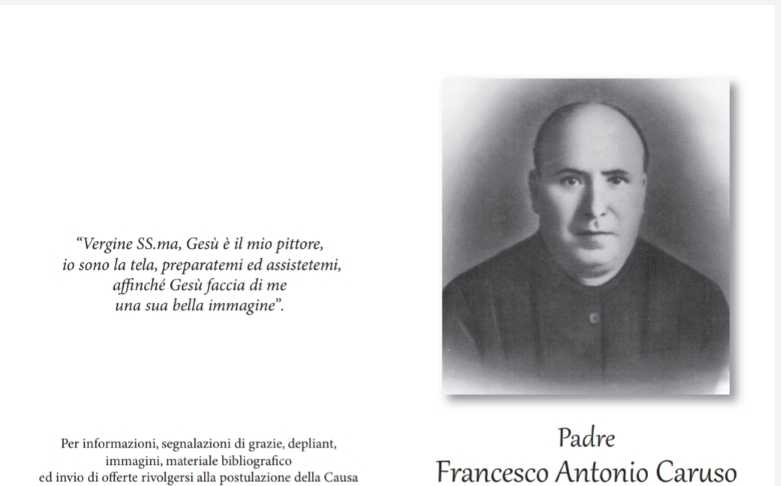 Promulgato il Decreto sulle Virtù Eroiche del Servo di Dio Francesco Caruso